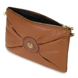 Pollini Brown Large Cross Body Bag image 4