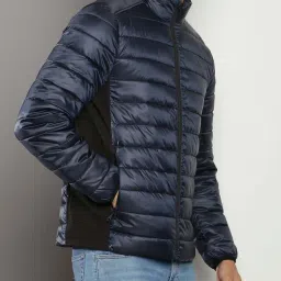 Calvin Klein Jeans Calvin Navy Regular Fit Quilted Puffer Jacket image 4