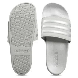Adidas Women's ADILETTE COMFORT Grey Slides image 4