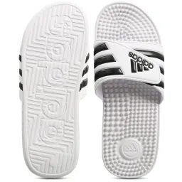 Adidas Men's ADISSAGE White Slides image 4