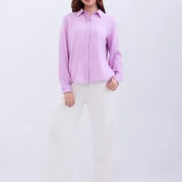 Spykar White Polyester Mid Rise Trackpants image 5