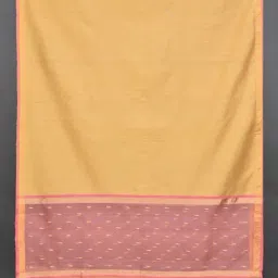 Jaypore Mustard Yellow Hand Woven Dupatta image 5