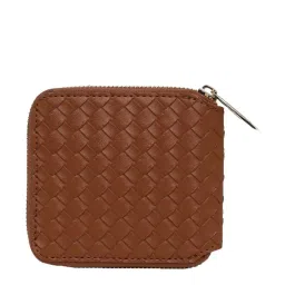Lavie Bot  Pro Brown Textured Zip Around Wallet for Women image 4