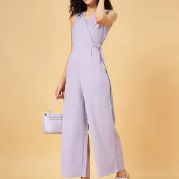 Honey by Pantaloons Lilac Sleeveless Jumpsuit image 4
