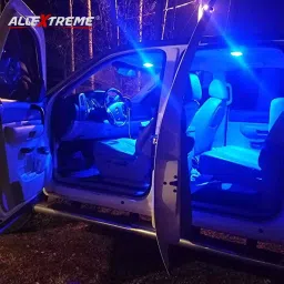 AllExtreme EXBT102 BA9S LED Parking Light Super Bright 5 SMD Interior Pilot License Plate Dome Indicator Lamp Bulb for Car Bike and Motorcycle (3W, Blue, 2 PCS) image 5