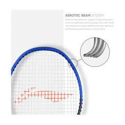 Li-Ning Wind Lite 800 Badminton Racket (Navy) Size - Medium image 4