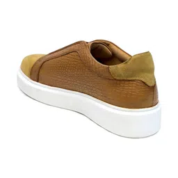 mccoy Men Textured Leather Slip-On Sneakers image 2