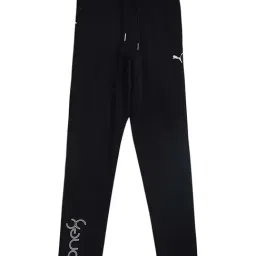 Puma Kids One8 Virat Kohli Black Cotton Logo Print Trackpants-picture-14
