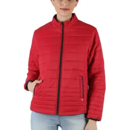 Monte Carlo Maroon Regular Fit Jacket-picture-31