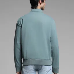 Jack & Jones Sage Green Cotton Regular Fit Jacket image 2