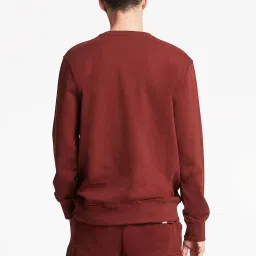 Lindbergh Maroon Round Neck Sweatshirt image 2