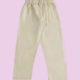 Indus Route by Pantaloons Kids Yellow & Grey Embroidered Full Sleeves Kurta Set image 4