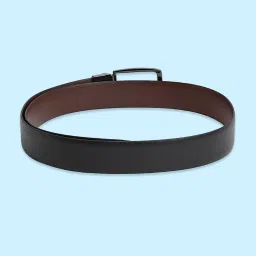 Byford by Pantaloons Black Leather Formal Belt for Men image 4