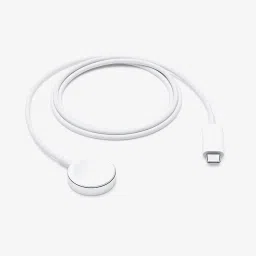 Apple MX2H2ZM/A Watch Magnetic Charger to USB-C Cable - 1M (White) image 1