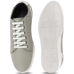 Fausto Men's Grey Casual Sneakers image 4