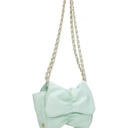 glo by globus Globus Women Solid Vegan Leather Sling Bag image 4