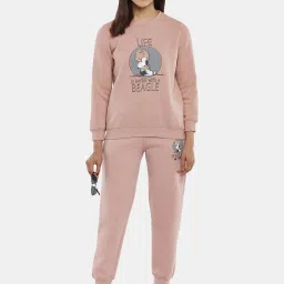 Honey by Pantaloons Pink Printed Sweatshirt image 4