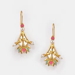 Shaya Iski Uski 18k Gold-Plated Brass Earrings image 4