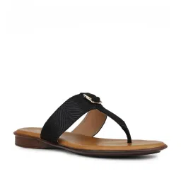 Inc.5 Women's Black T-Strap Sandals image 2