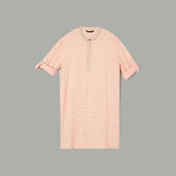 Melange by Lifestyle Boys Peach Printed Full Sleeves image 2