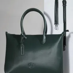 Allen Solly Green Solid Handbag image 2