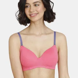 Zivame Pink Padded Bra image 1