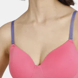 Zivame Pink Padded Bra image 4
