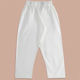 Indus Route by Pantaloons Kids Off-White Cotton Regular Fit Full Sleeves Kurta Set image 4