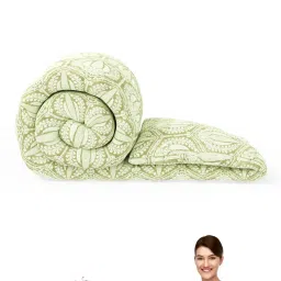 Bianca Victoria- Winter Sage Cotton Geometric Double Comforter image 4