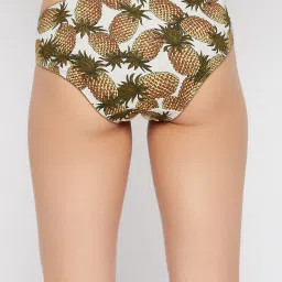 Clovia Multicolor Cotton Printed Bikini Panty image 2