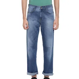 Pepe Jeans Blue Lightly Washed Regular Fit Jeans image 1