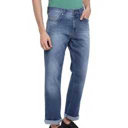 Pepe Jeans Blue Lightly Washed Regular Fit Jeans image 3