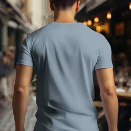 Bullmer Multi Cotton Blend Regular Fit Print T-Shirt image 2