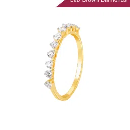 GIVA 14K Yellow Gold Tropical Flamingo Diamond Pendant for Women image 2