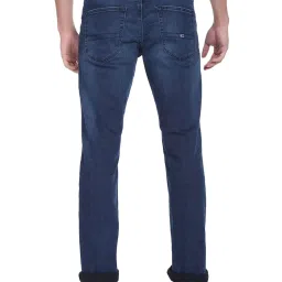 Tommy Hilfiger Regular Fit Blue Black Lightly Washed Mid Rise Jeans image 2