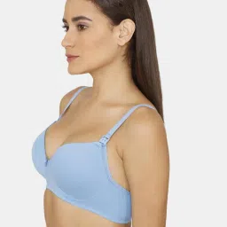 Zivame Blue Maternity Bra image 3