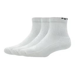 Peter England White Socks - Pack Of 3 image 1