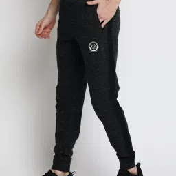 Van Heusen Sport Regular Fit Zipper Pocket Drawstring Waist Solid Joggers - Black Jaspee image 3