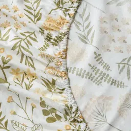 Westside Home Multicolour Botanical Design King Bed Sheet Set image 3