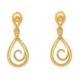 Bhima Jewels 22k (916) Yellow Gold Earrings for Women-picture-49