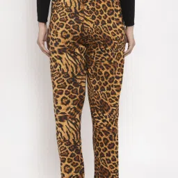 Global Republic Brown Printed Pants image 2