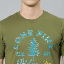 Beverly Hills Polo Club Green Crew T-Shirt image 4