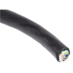 Alpha Wire Control Cable 6 Core 0.23 mm² Area Black 30 m Length, 45096 BK005 image 2
