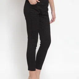 Global Republic Black Checks Jeggings image 3