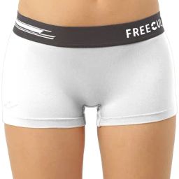 Freecultr White Plain Boy-Shorts Panty-picture-4