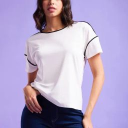 Fablestreet White Regular Fit Top-picture-32