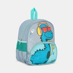Pantaloons Junior Green Fabric Medium Backpack image 3