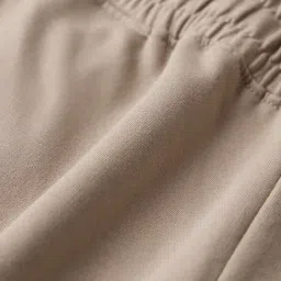 The Souled Store Brown Cotton Flare Fit Trackpants image 5