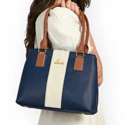 Lavie Navy Kassy Small Leather Satchel-picture-32