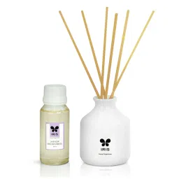 IRIS Purple Lavender Reed Diffuser Set image 3